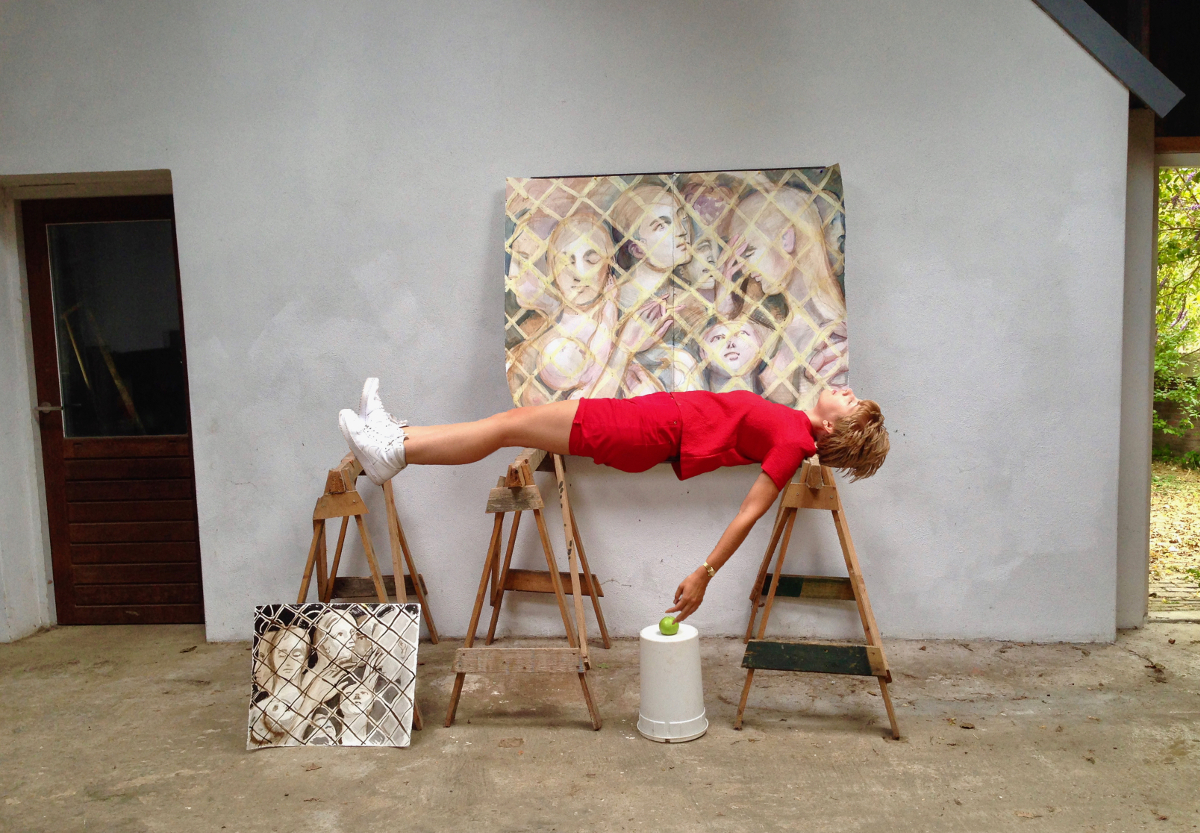 AiR Abigail Tulis Self portrait